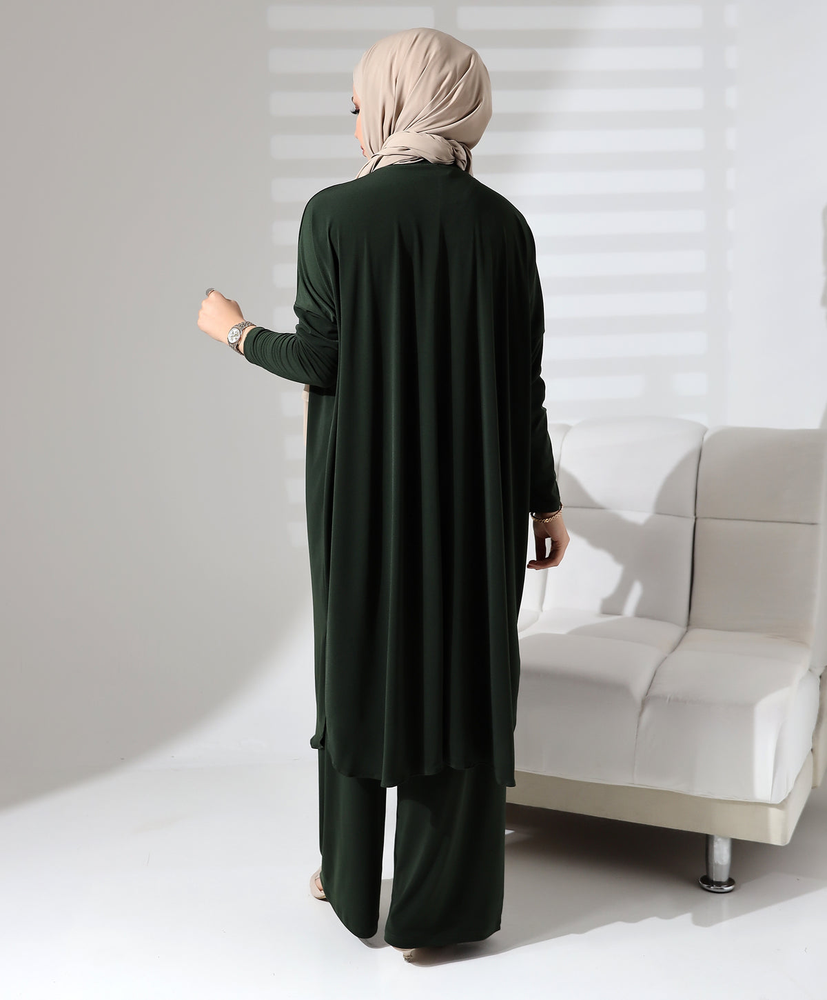 Salaş Kesim Sandy Giy Çık İkili Takım – Haki